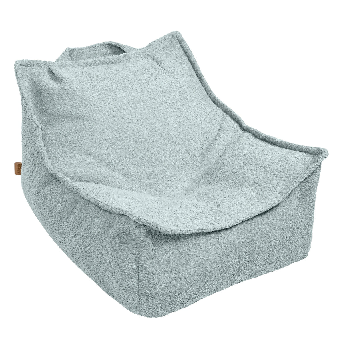MeowBaby Boucle kinderzitzak mint detail