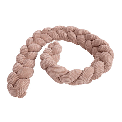 MeowBaby gevlochten bedomrander Aesthetic roze