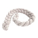 Crib Bumper Braid - Weicher Schutz für Babys | Ästhetisches Ecru Größe S -150 cm
