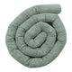 Schutzrolle für Babybett – Safe Roll | Ästhetisches Olivgrün Größe 2m