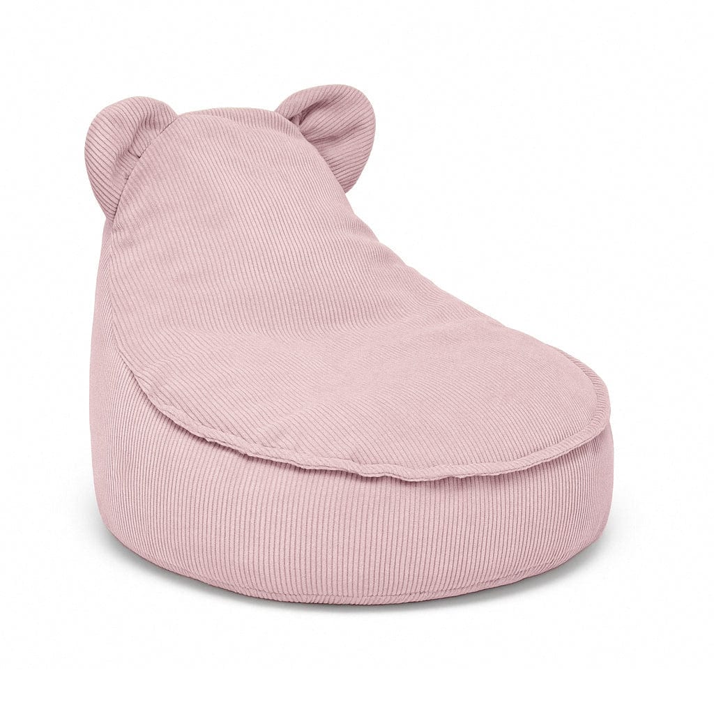 MeowBaby Slimcord kinderzitzak met oortjes roze