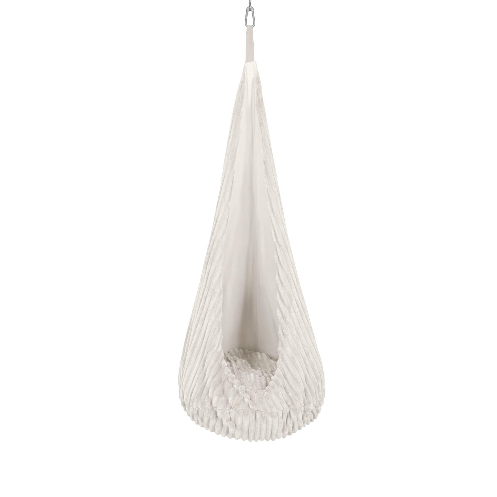 MeowBaby cocon hangschommel voor kinderen – Churros wit