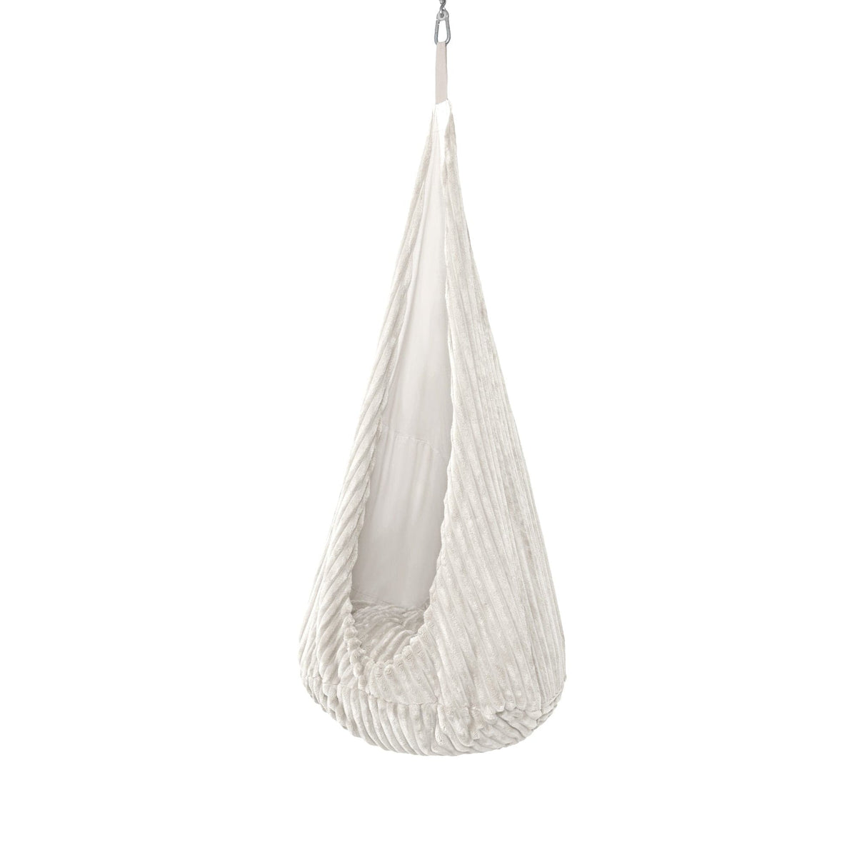 MeowBaby cocon hangschommel voor kinderen – Churros wit – productbeeld 2