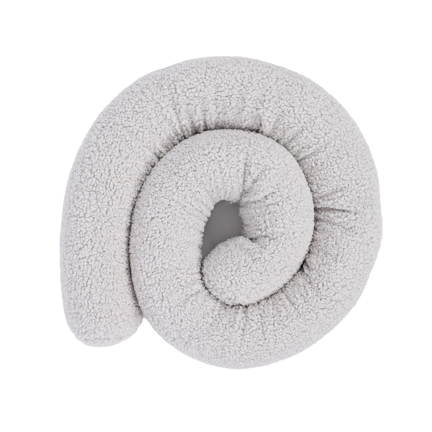 Baby Cot Bumper Pillow  -  Safe Roll | Bearly Cream 200 cm