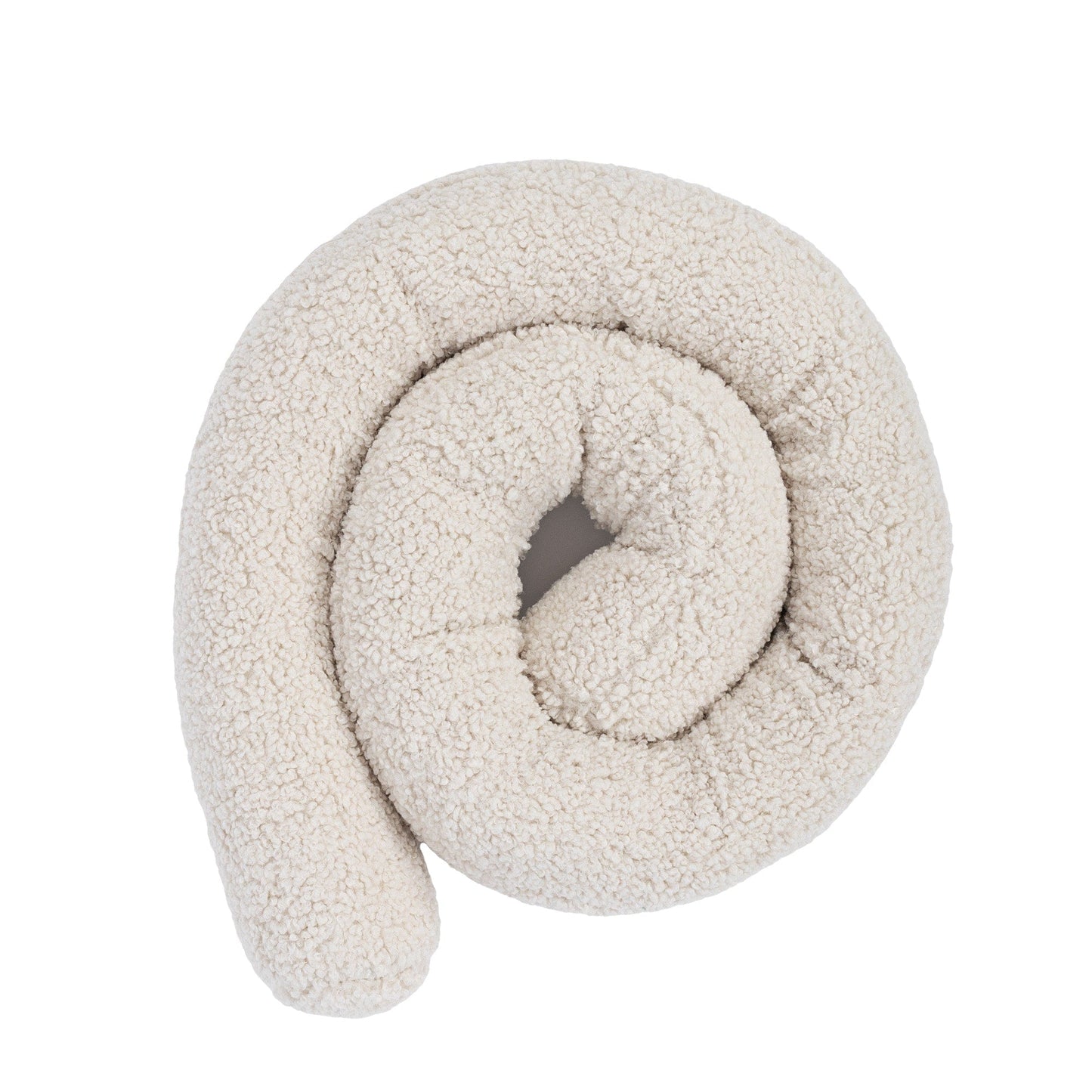 Baby Cot Bumper Pillow  -  Safe Roll | Bearly Cream 300 cm