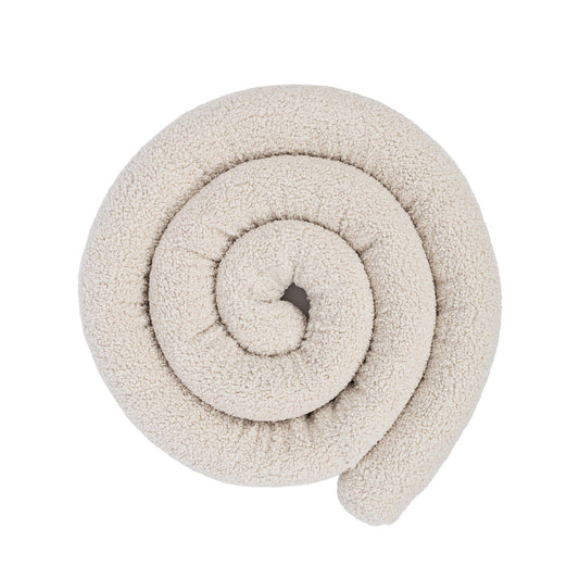 Babybettschlange - Safe Roll | Bearly Cream 400 cm