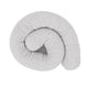 Baby Cot Bumper Pillow  -  Safe Roll | Bearly Off White 150 cm