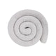 Baby Cot Bumper Pillow  -  Safe Roll | Bearly Off White 400 cm