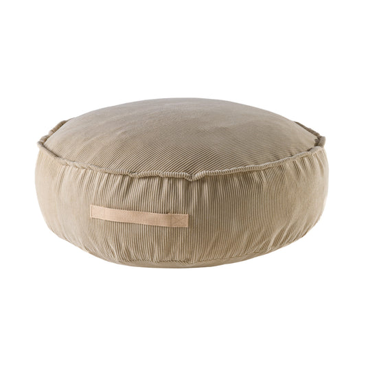Slimcord Rundpouf, Sand