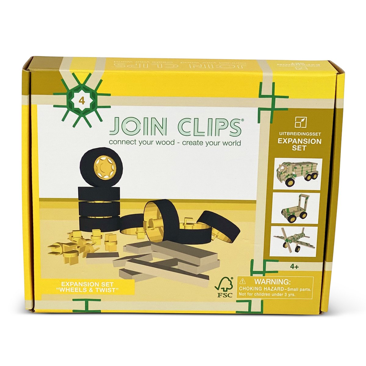 JOIN CLIPS Wheels &amp; Twist — wielen en draaiclips