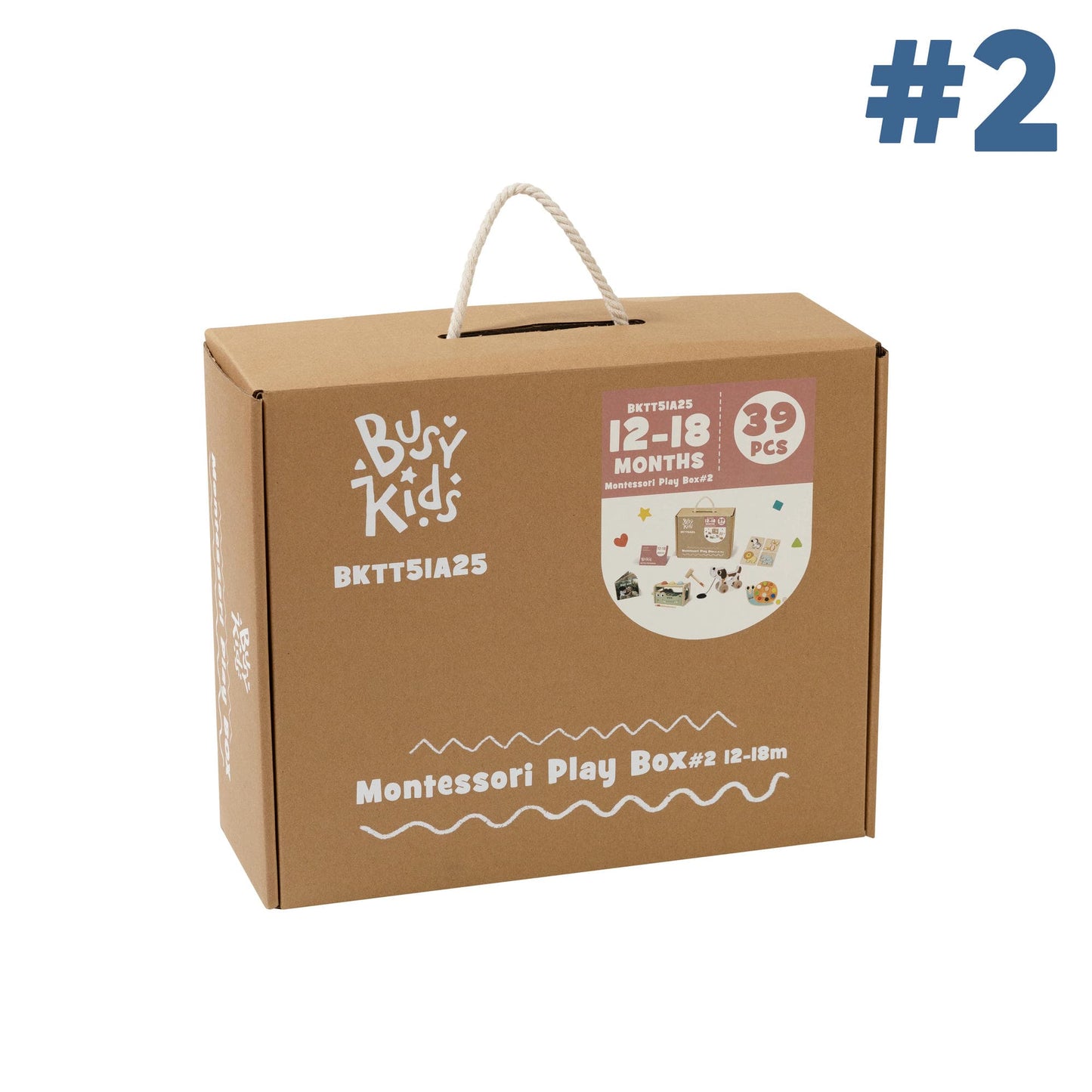 Montessori-Set „BusyKids“ für Kinder von 12 bis 18 Monaten