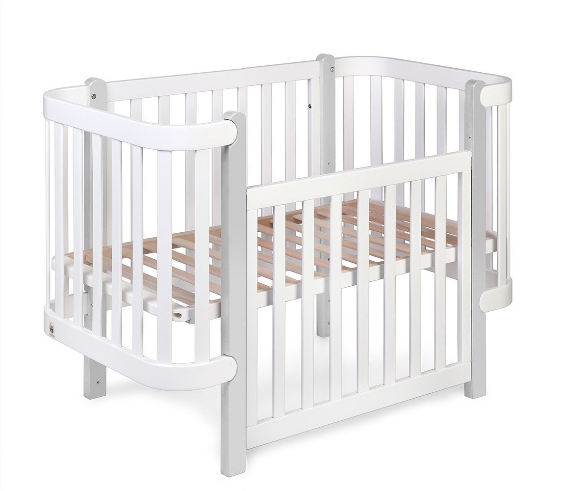 YappyÉtude Babybett – 120x60 cm – zusätzliches Produktfoto Skygrey