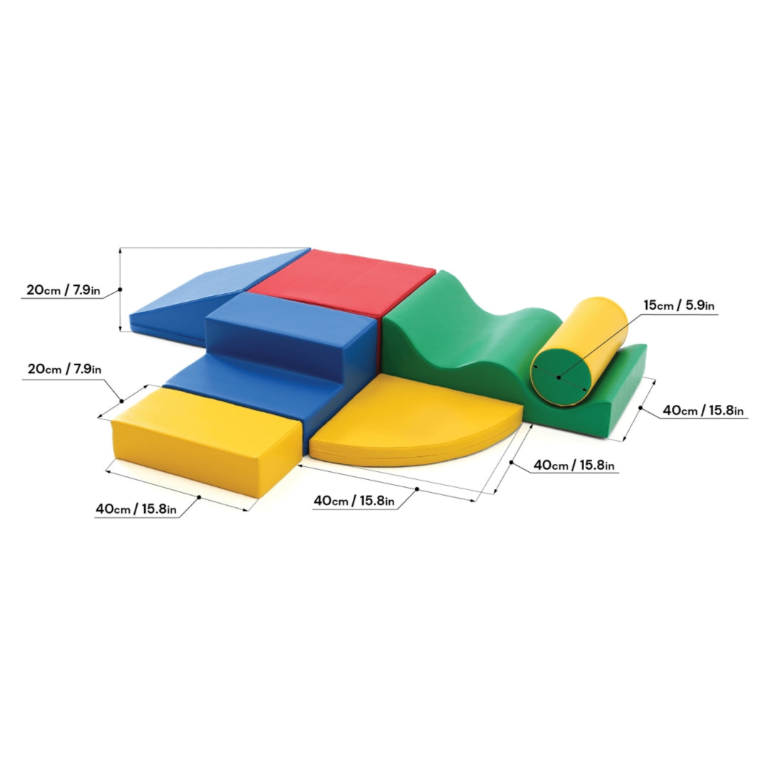 Soft Play Bundle - Explorer with Wedge Multicolor