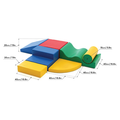 Soft Play Bundle - Explorer with Wedge Multicolor