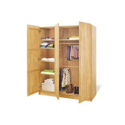 Garderobe "natuur" groot
