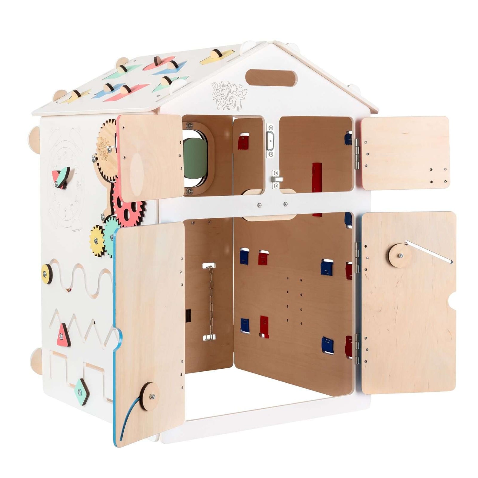 BusyBoard sensorisches Spielhaus - Weiß