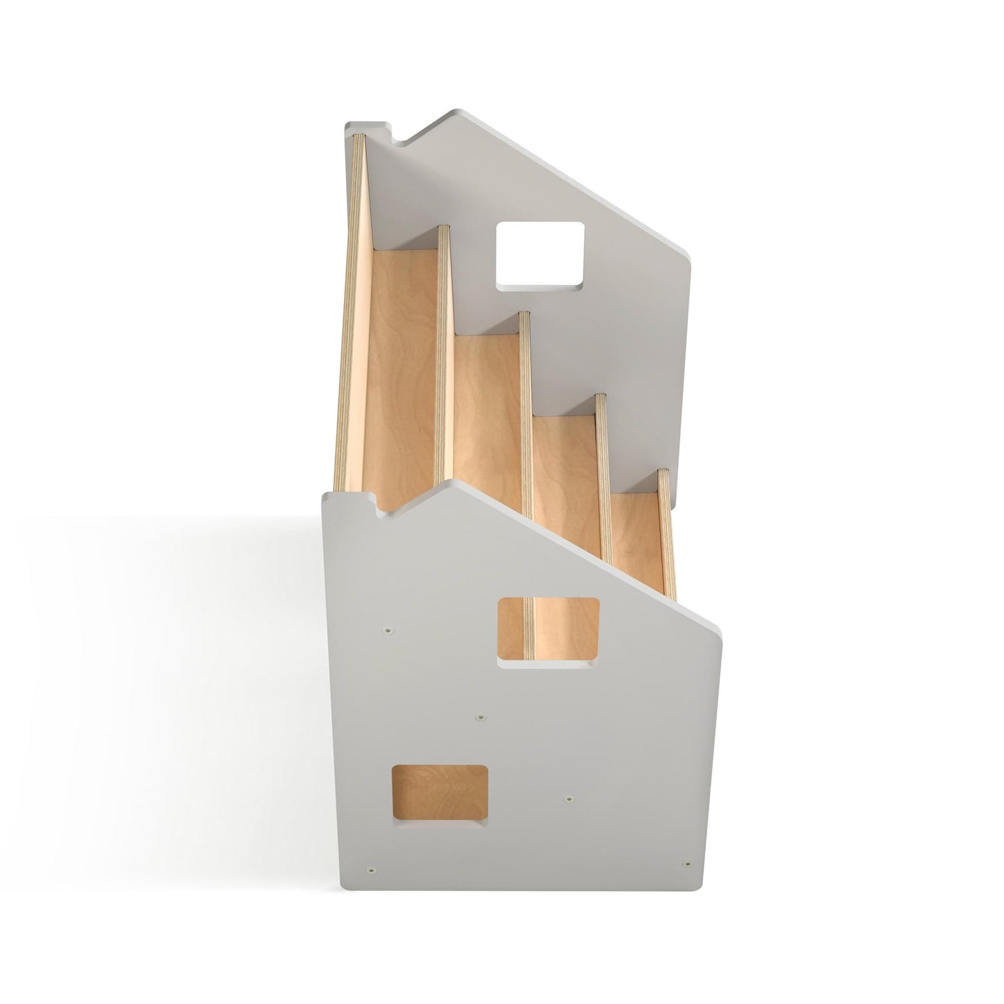 BusyKids Montessori boekenkast – grijs