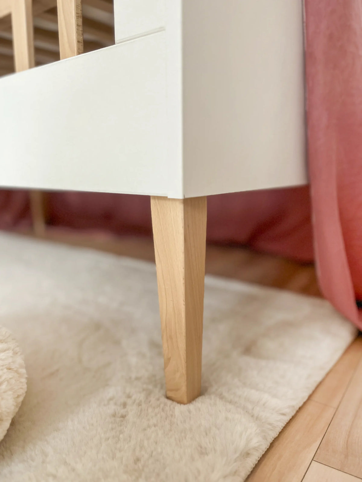ATB ILA Babybett 120 × 60 cm – Weiß – weitere Produktansicht 5