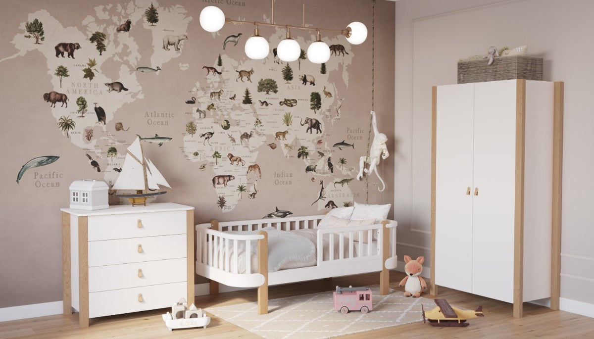 YappyÉtude Kleinkinderbett – 160x80 cm – zusätzliches Produktfoto Weiß