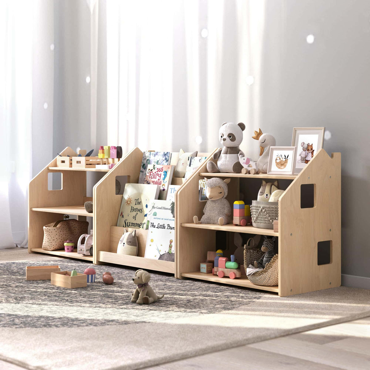 BusyKids speelgoedrek – naturel