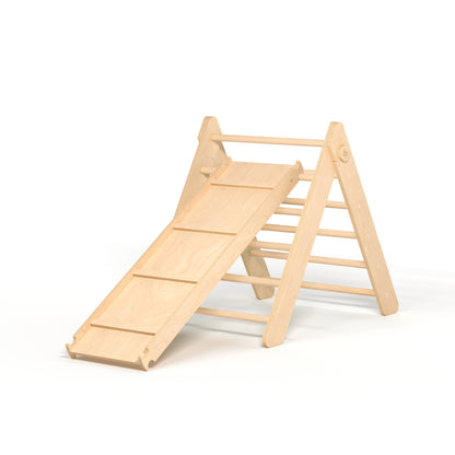 Pikler Triangle and double-sided board set - Bright