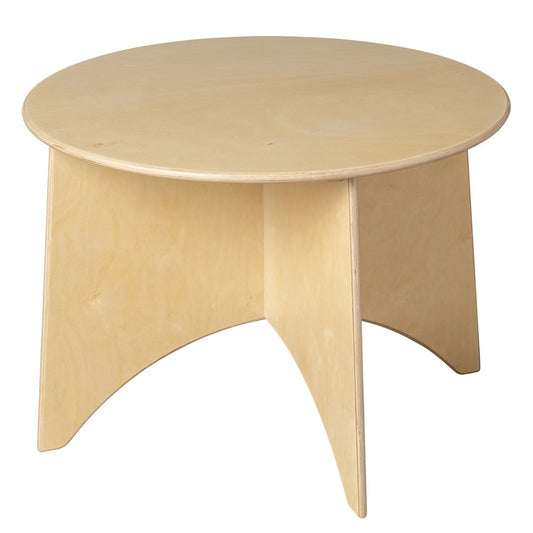 Children's table Apollo - Round wooden children's table Ø 75 cm