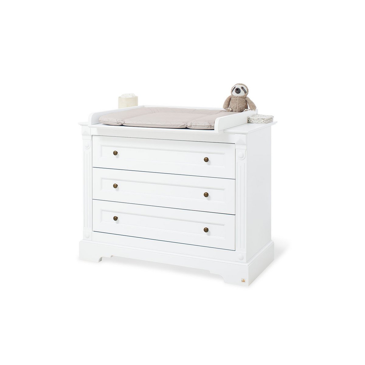 Babykamer Emilia breed – 3-delige set met wandplank