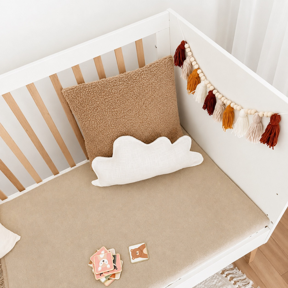 ATB ILA Babybett 140 × 70 cm 2-in-1 umbaubar – Weiß – weitere Produktansicht 4