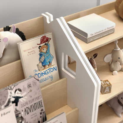 BusyKids speelgoedrek – wit en grijs
