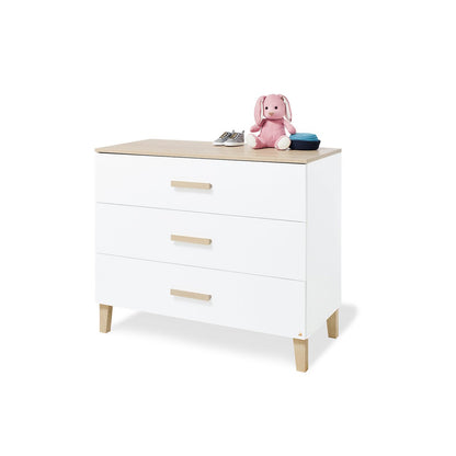 Babykamer Lumi breed – 3-delig met grote kledingkast