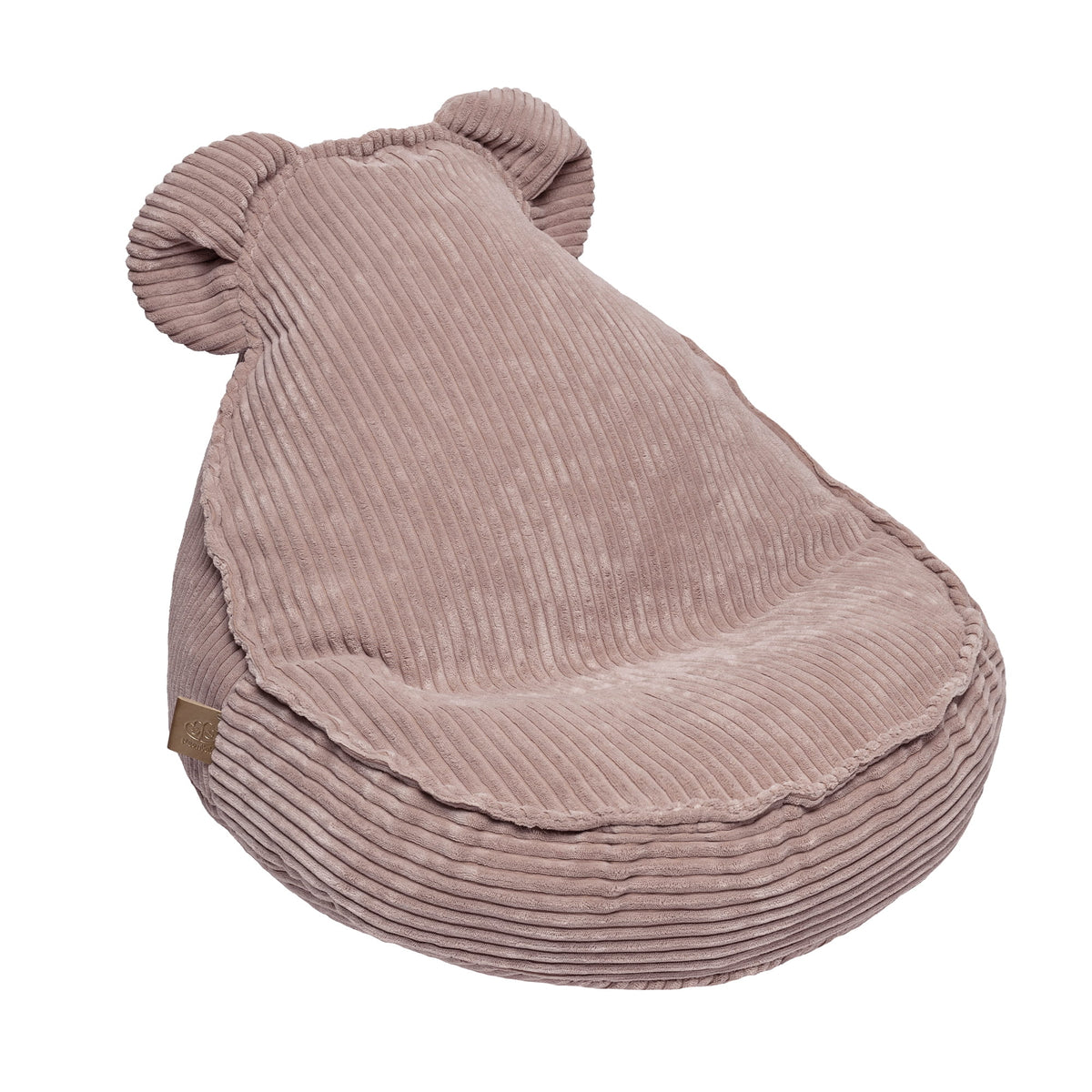 kinderzitzak van teddystof in roze voor peuters en kleuters van 1 tot 4 jaar