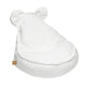 Bouclé Teddy Sako Tasche, Weiß