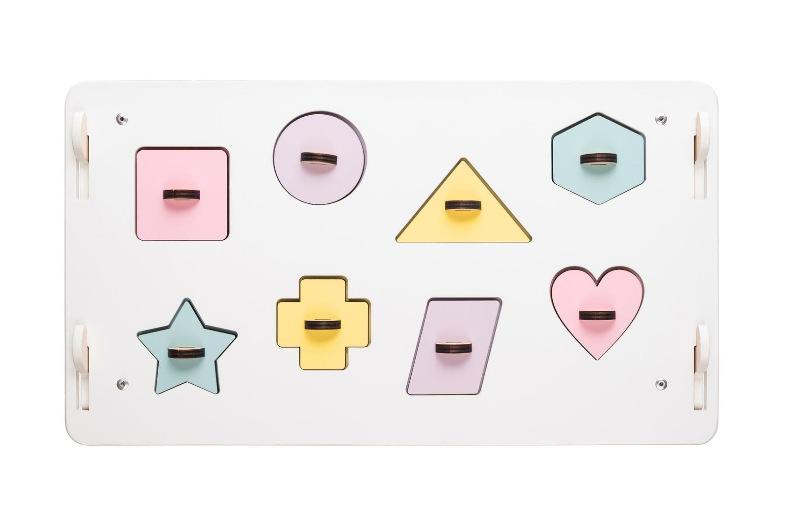BusyKids Busy Board speelhuisje – wit/pastel, limited edition