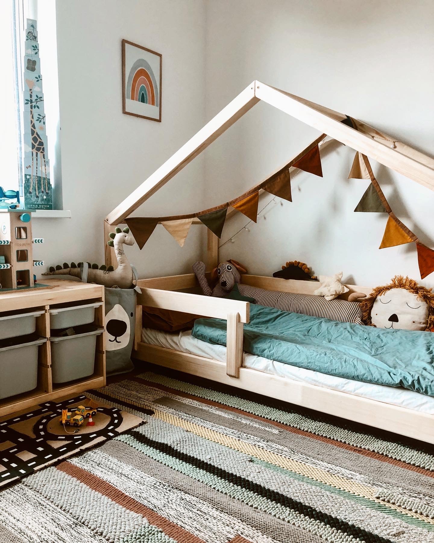 Bedhuisje Lucky - houten kinderbed