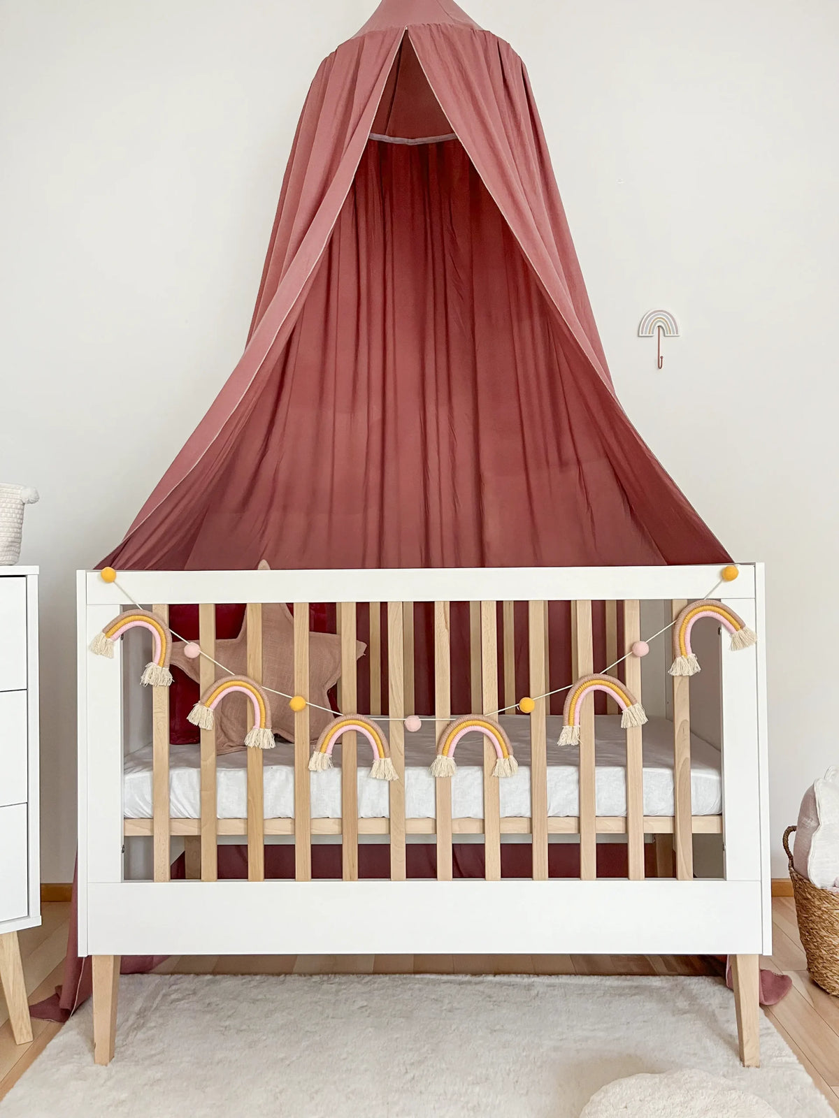 ATB ILA Babybett 120 × 60 cm – Weiß – weitere Produktansicht 2