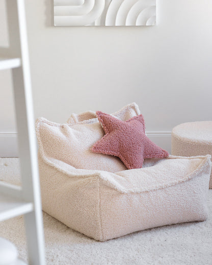 Wigiwama Guava Star Cushion - teddystof kussen