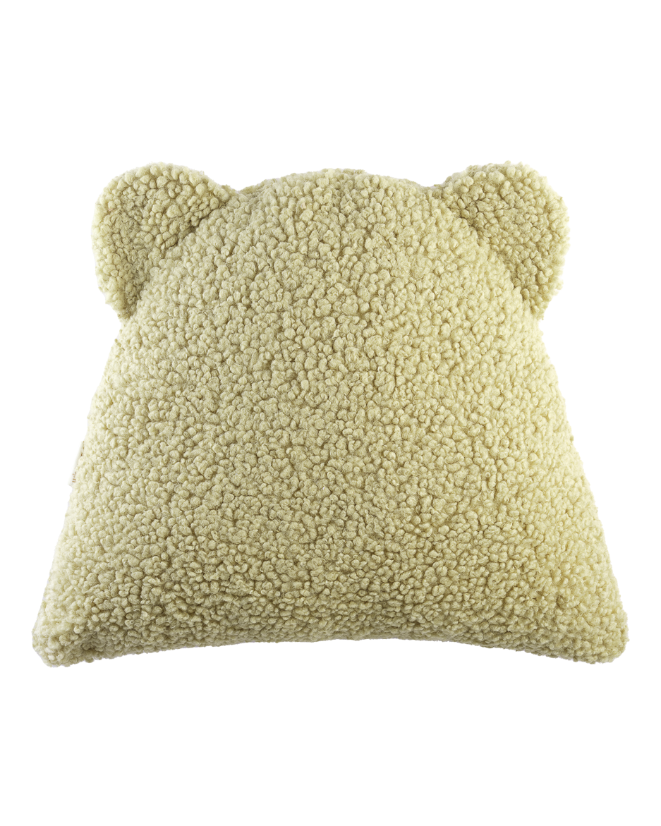 Wigiwama Matcha Bear Cushion - teddystof kussen