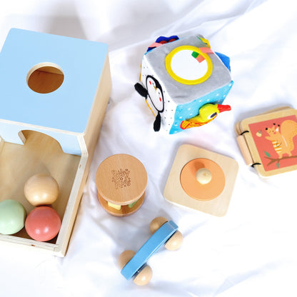 Montessori set "BusyKids" for children from 6 to 12 months