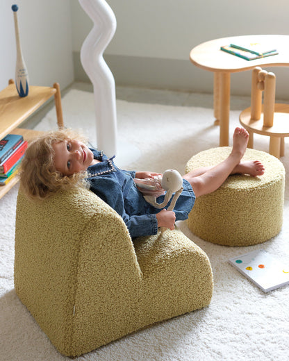 Wigiwama Matcha Cloud Chair - geweven kinderstoel