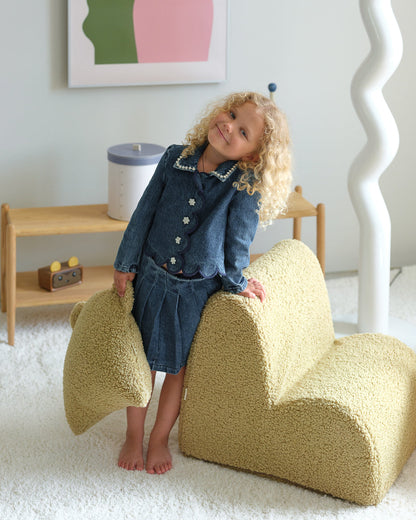 Wigiwama Matcha Cloud Chair - geweven kinderstoel