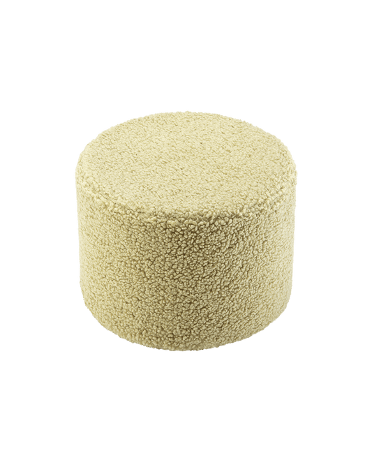 Wigiwama Matcha Pouffe - teddystof poef