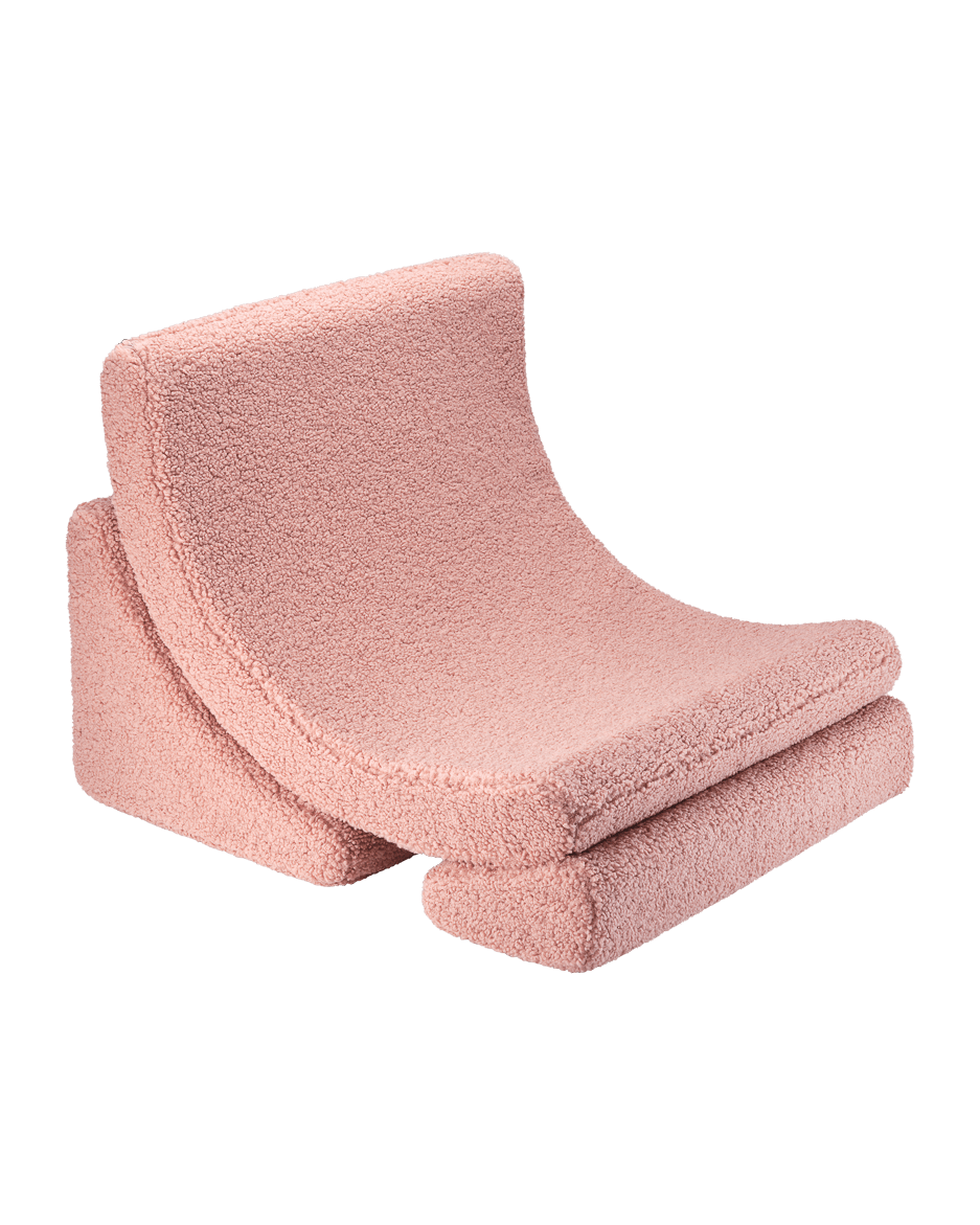 Wigiwama Guava Moon Chair - teddystof loungestoel