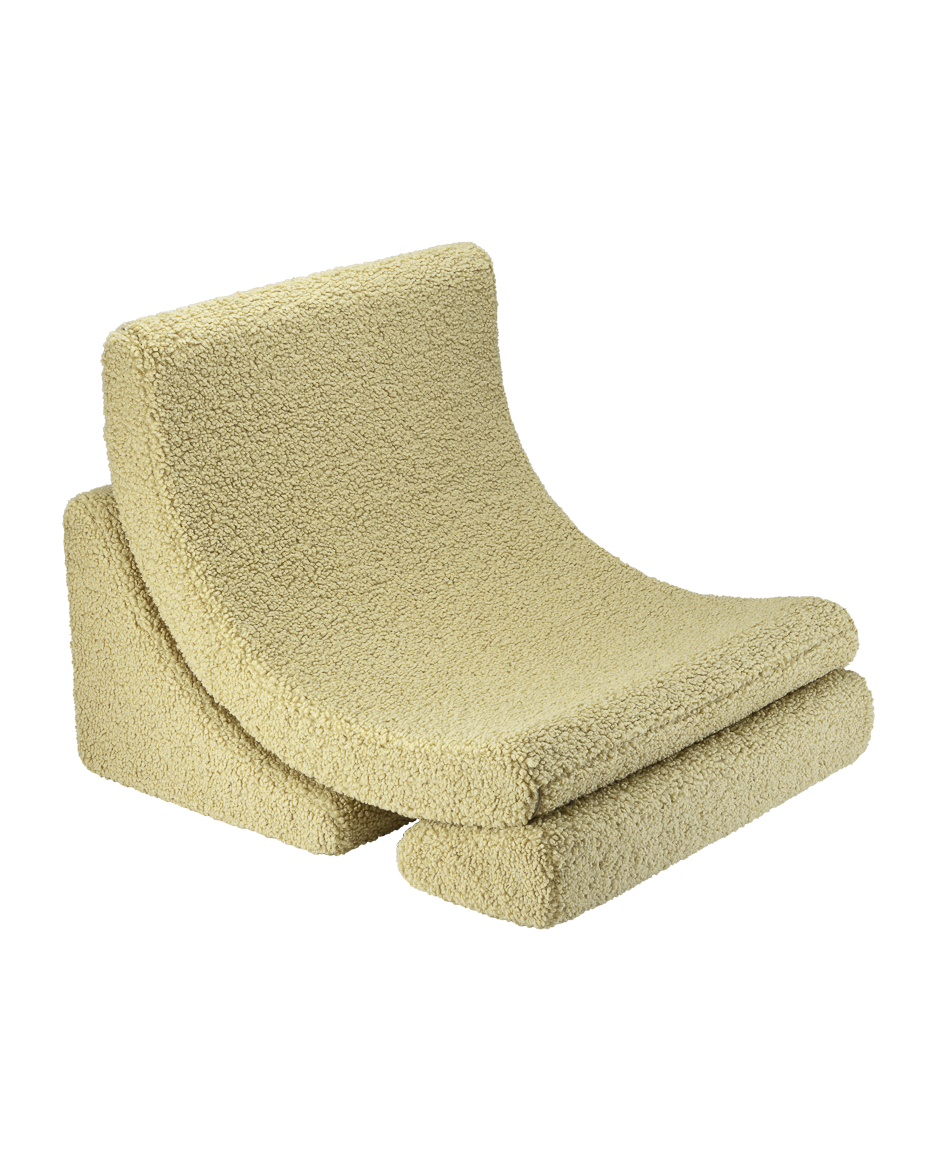 Wigiwama Matcha Moon Chair - teddystof loungestoel