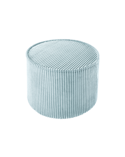 Wigiwama Peppermint Green Pouffe - ribstof poef