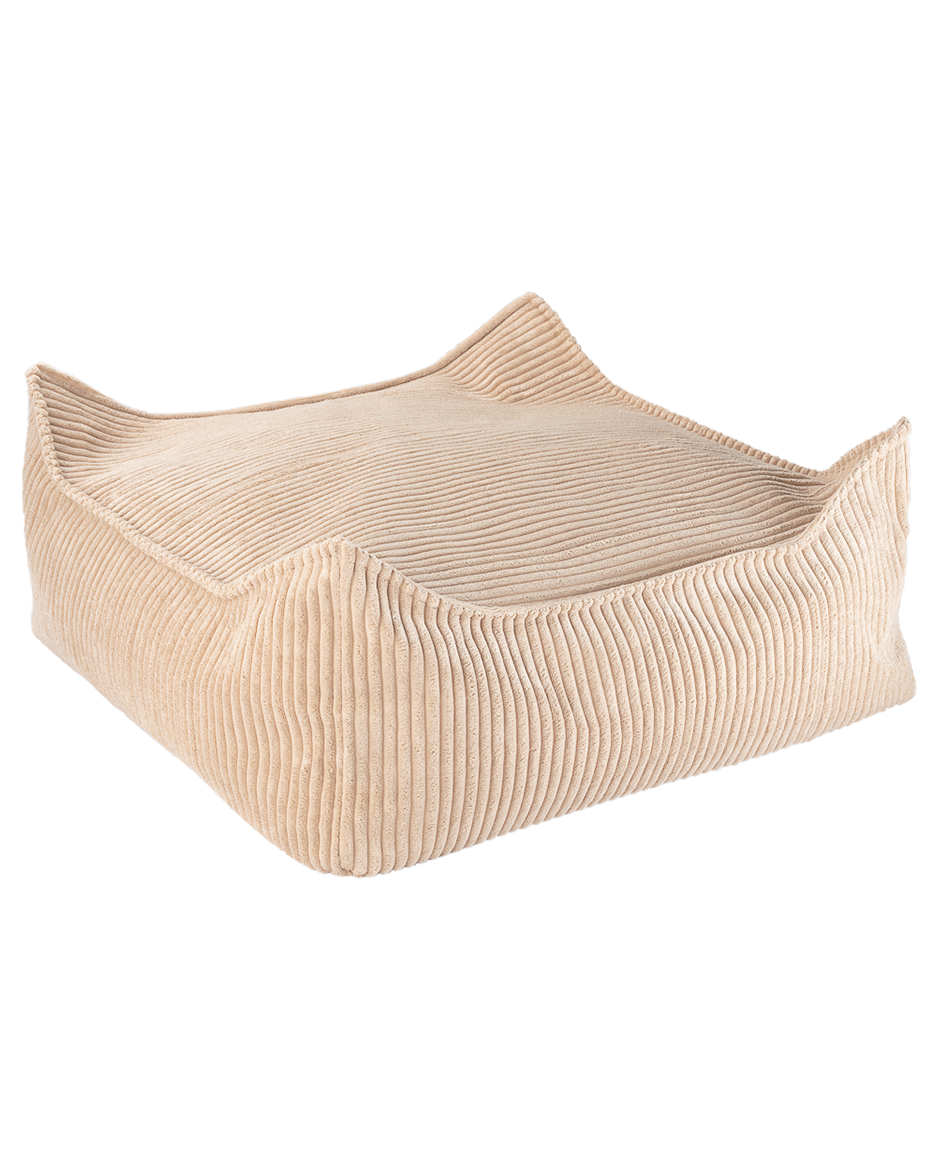 Brown Sugar Square Ottoman