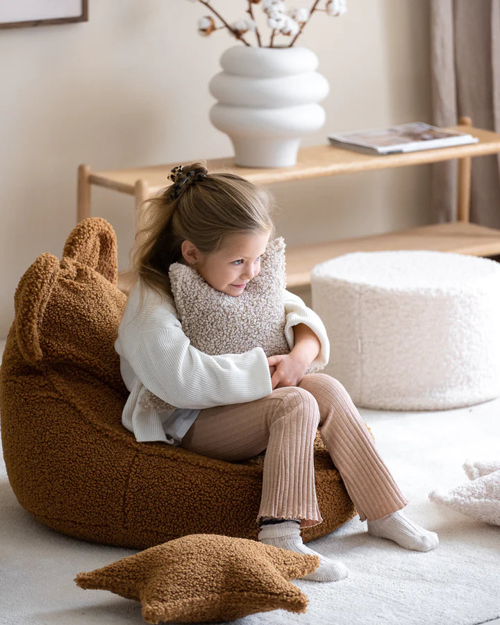 Wigiwama Maple Bear beanbag - fluffy beanbag