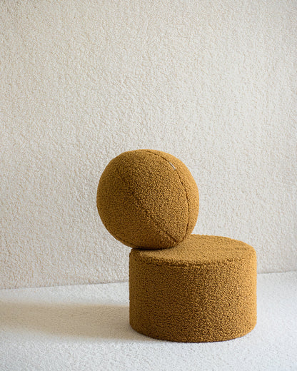 Wigiwama Maple Pouffe - teddystof poef