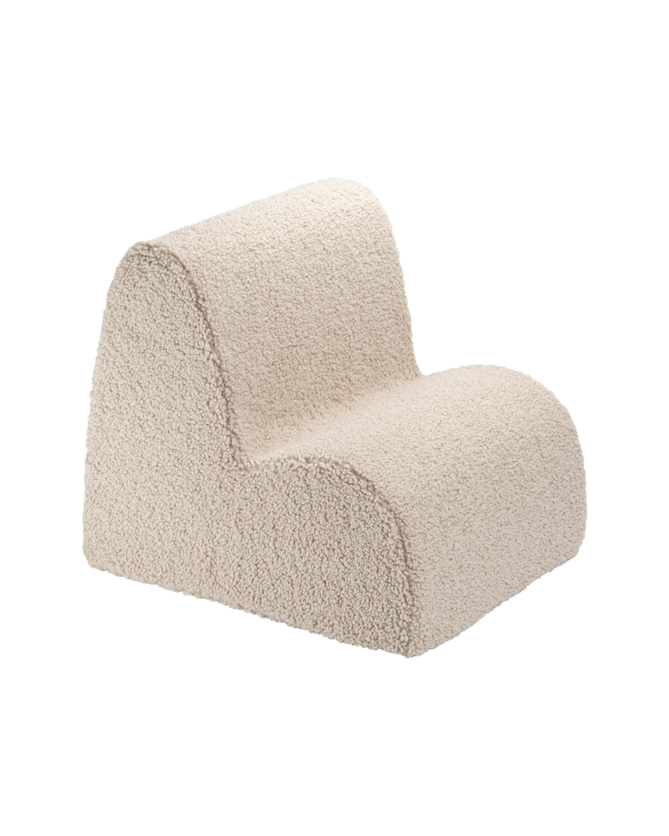 Wigiwama Biscuit Cloud Chair - teddystof kinderstoel