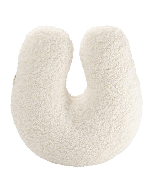 Wigiwama Cream White u-shaped cushion