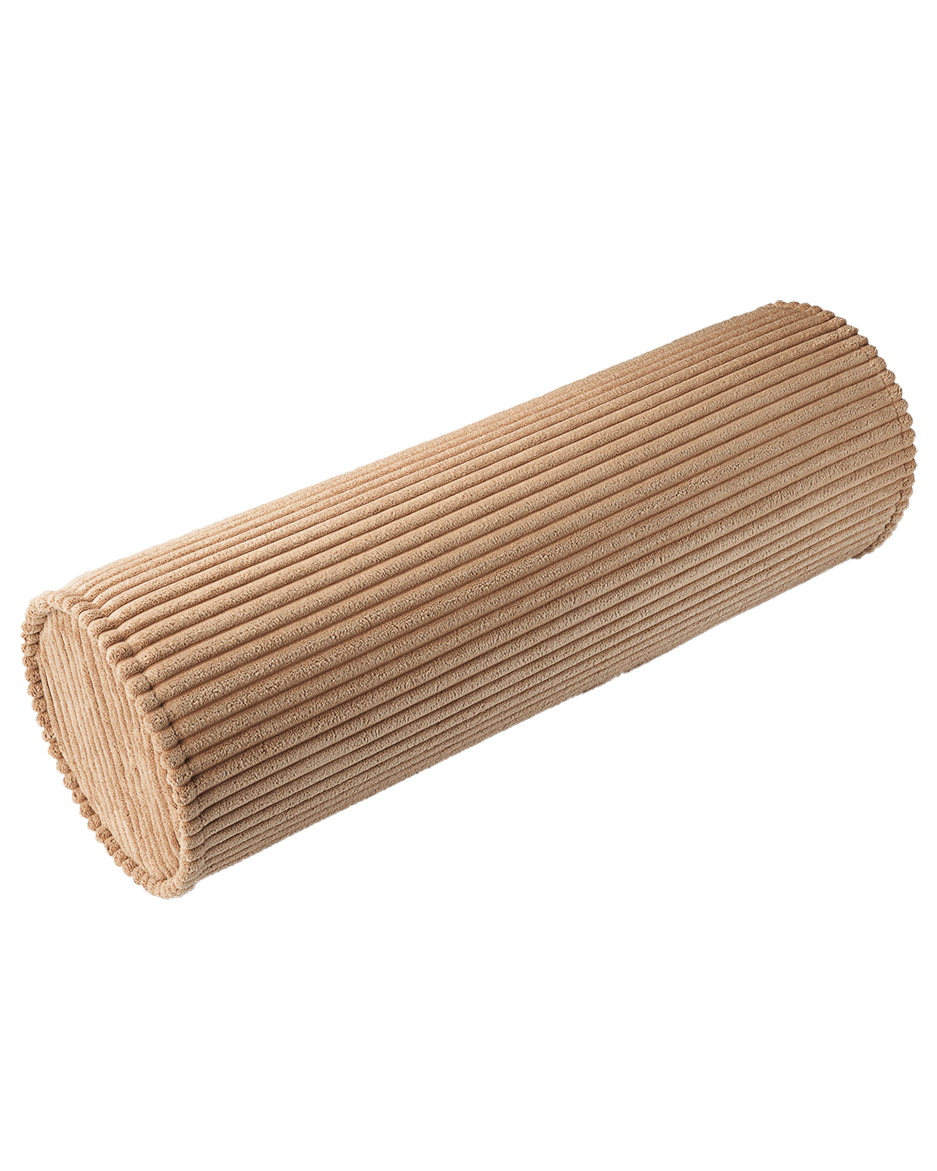 Wigiwama Toffee Roll Cushion - ribstof kussen